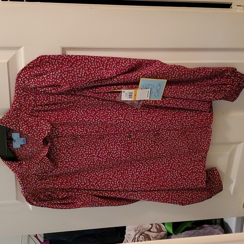 CeCe womens top size s